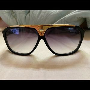 Louis Vuitton glasses.